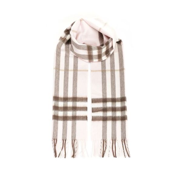 Burberry Women Check Cashmere Scarf